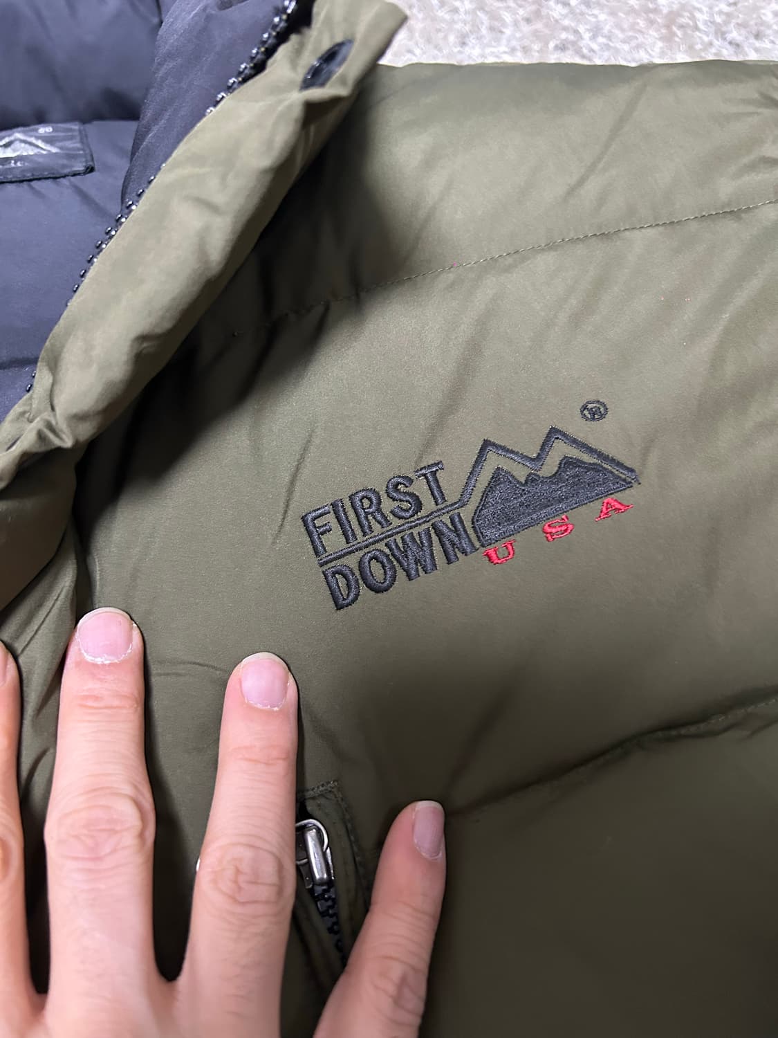 퍼스트다운 패딩 사이즈 105-110 상품이미지2