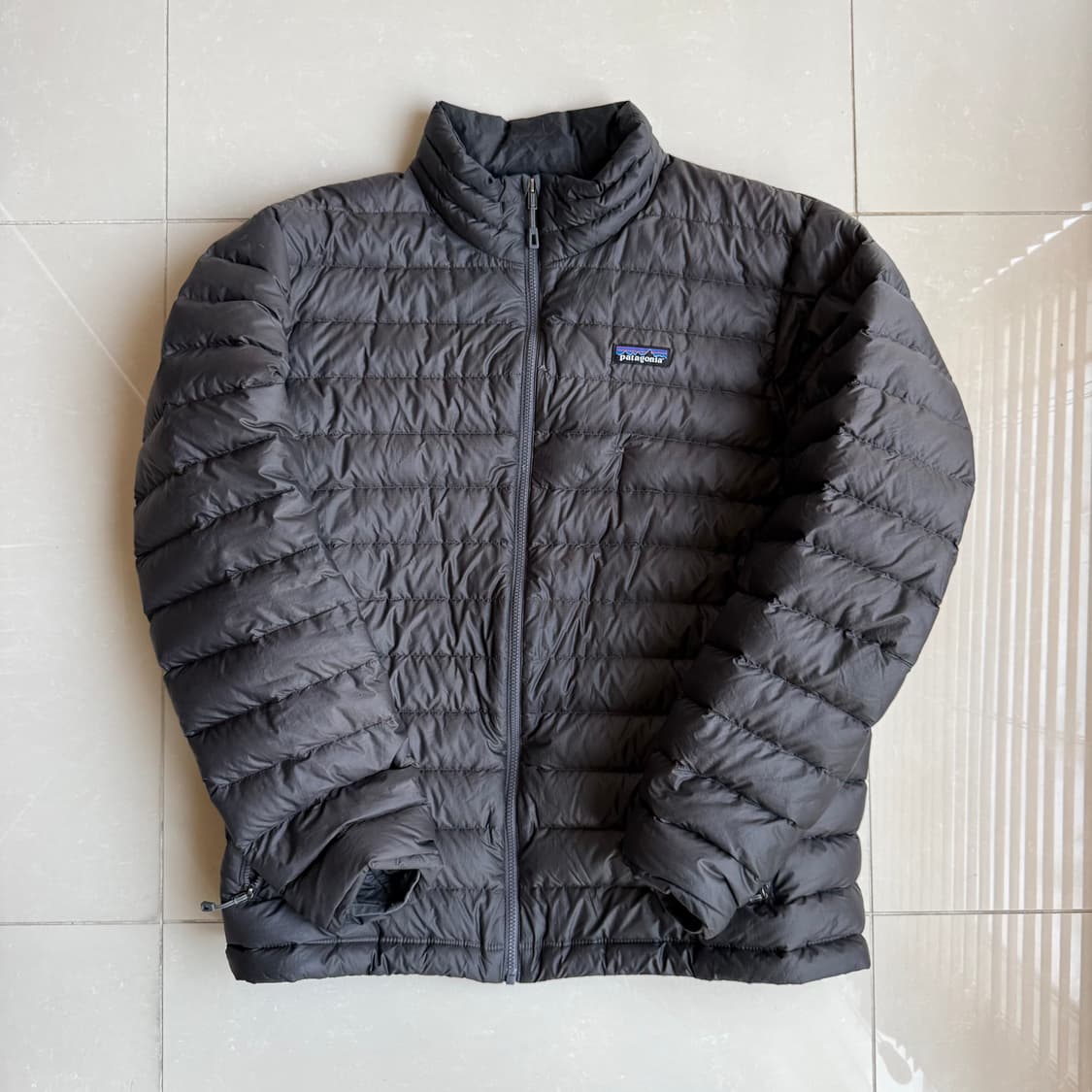 [L] 파타고니아 빈티지 다운스웨터 포지그레이 상품이미지2