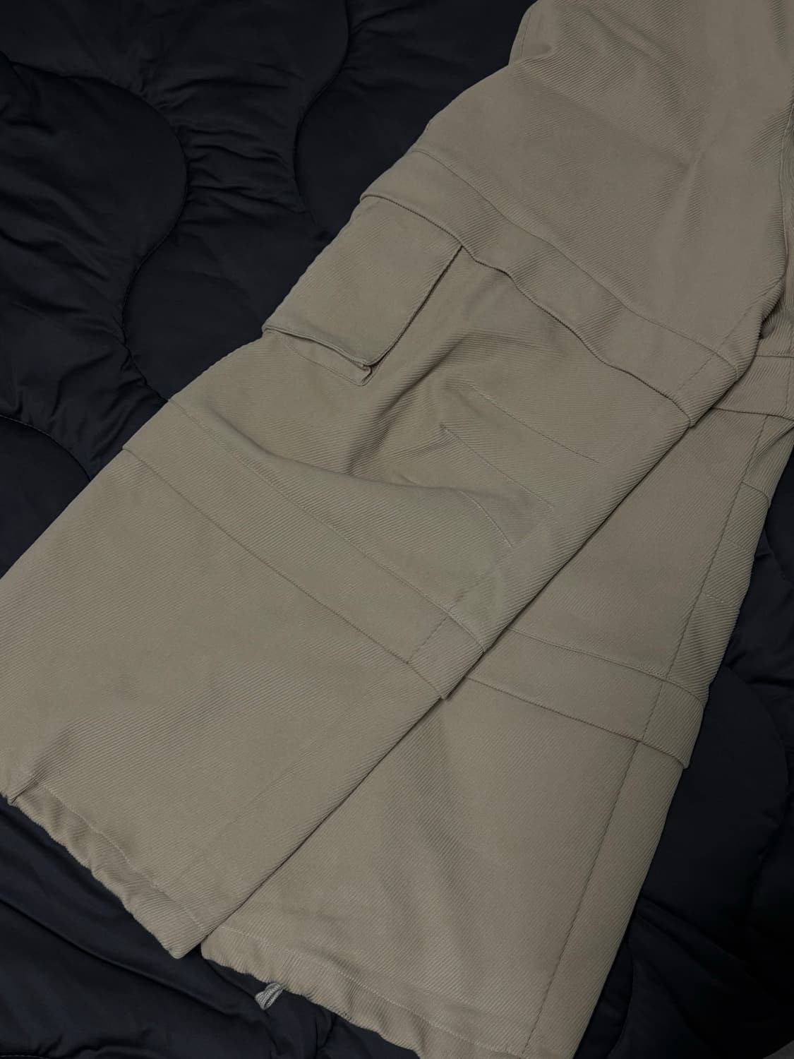 (1) 카미엔 타이탄 배기 팬츠 베이지 상품이미지4