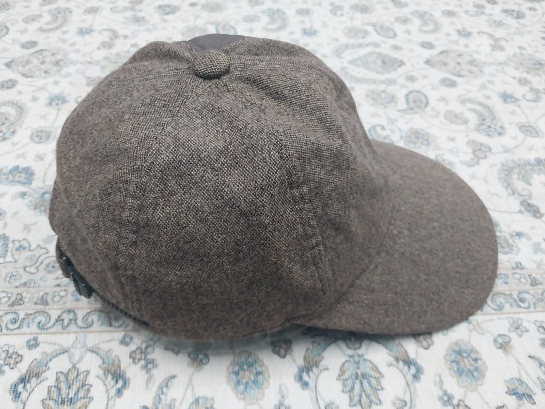 ASTRA 골프 울 혼방 배색 브라운 볼캡 상품이미지3