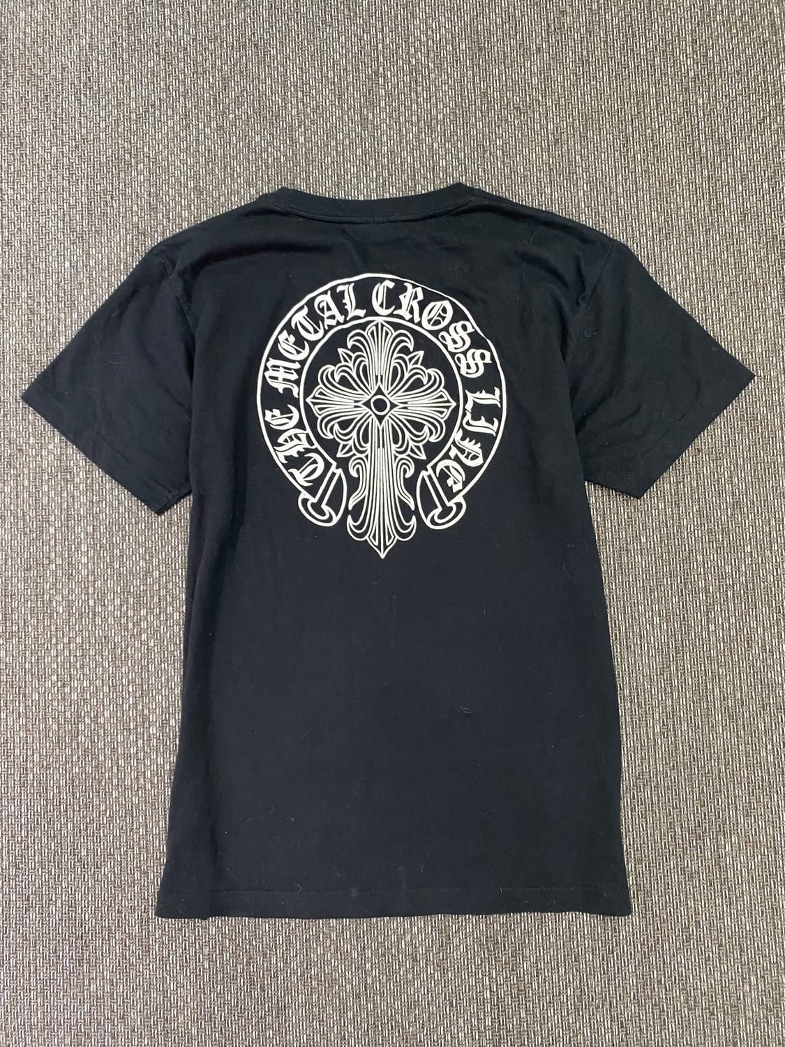  Back Cross Print Tee 상품이미지3