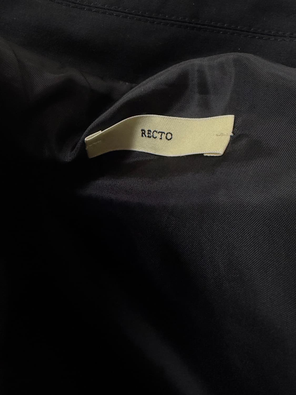 렉토 콘트라스트 코튼 자켓 M 상품이미지3