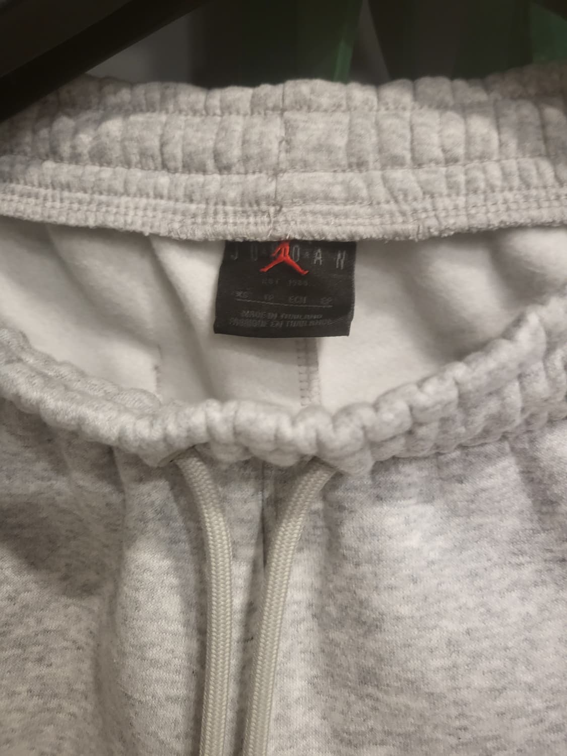 조던 브루클린 플리스 오버사이즈 오픈 햄 팬츠 XS사이즈 상품이미지3