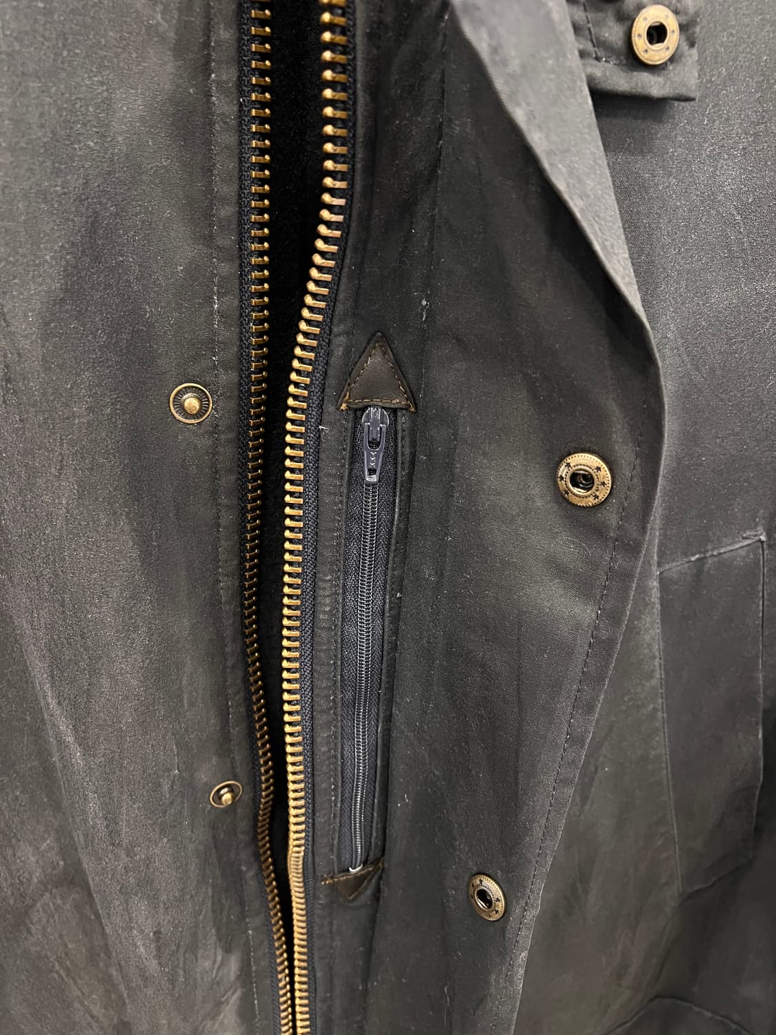 90s Polo ralph lauren 폴로 랄프로렌 왁스코튼 헌팅 자켓 상품이미지5