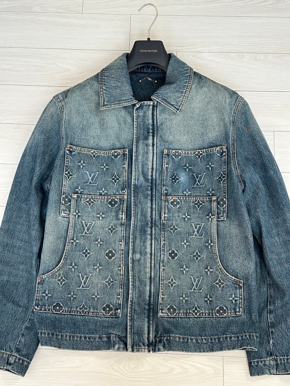 루이비통 워크웨어 데님 자켓 54(105-110) 국내판 상품이미지3