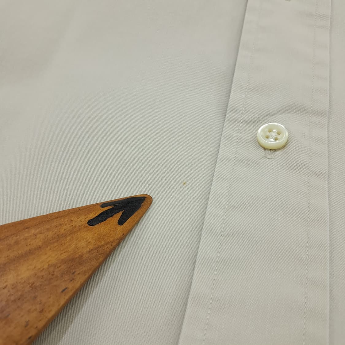 CN824 L 폴로 랄프로렌 라이트그레이 긴팔 셔츠 남방 상품이미지5