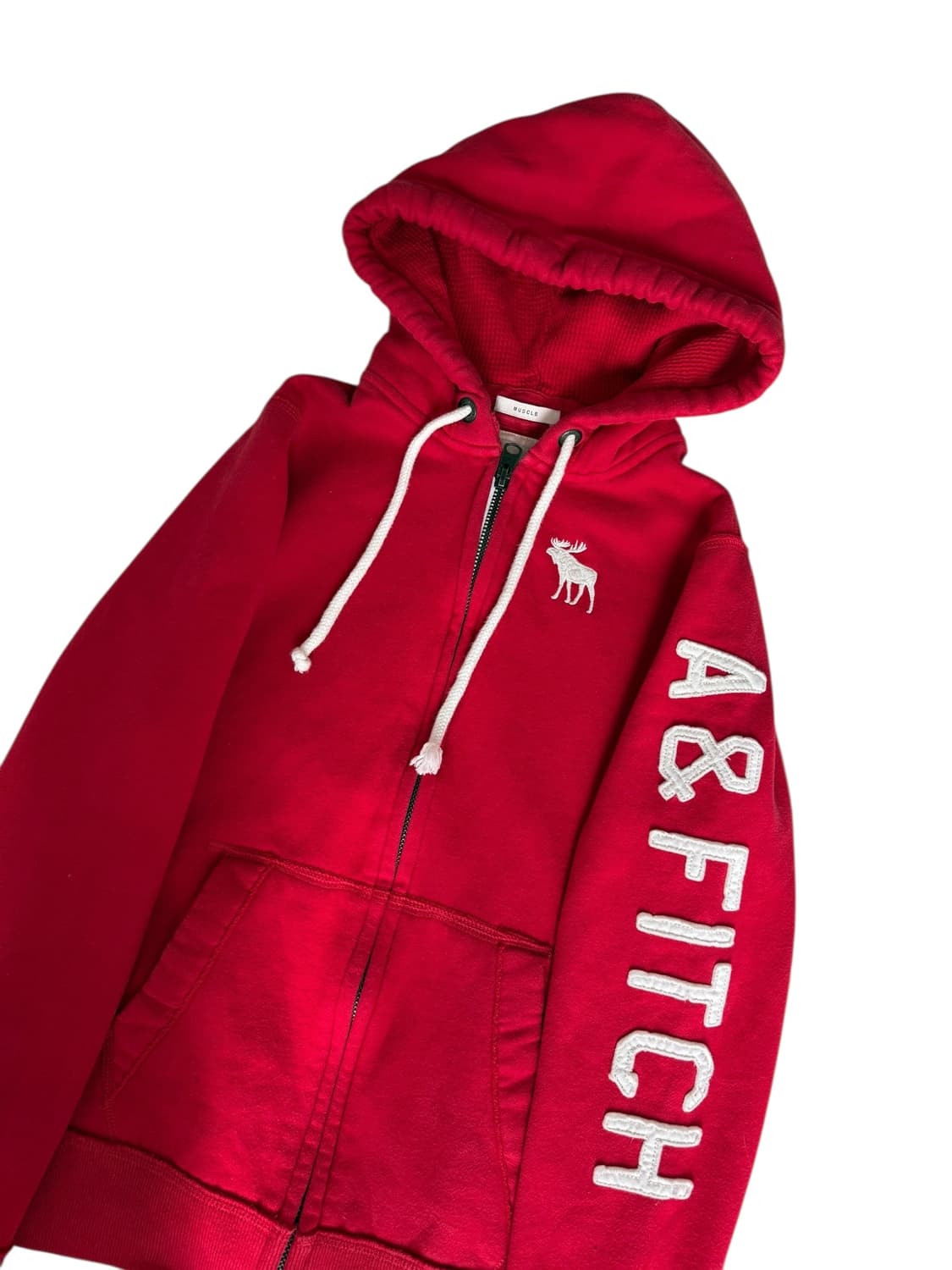 아베크롬비 레드 후드집업 상품이미지6