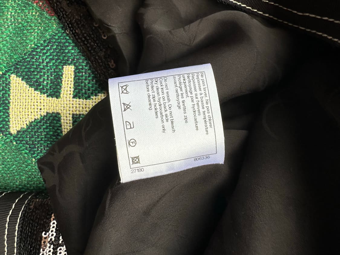 샤넬 블랙 스팽글 탑 44 상품이미지7