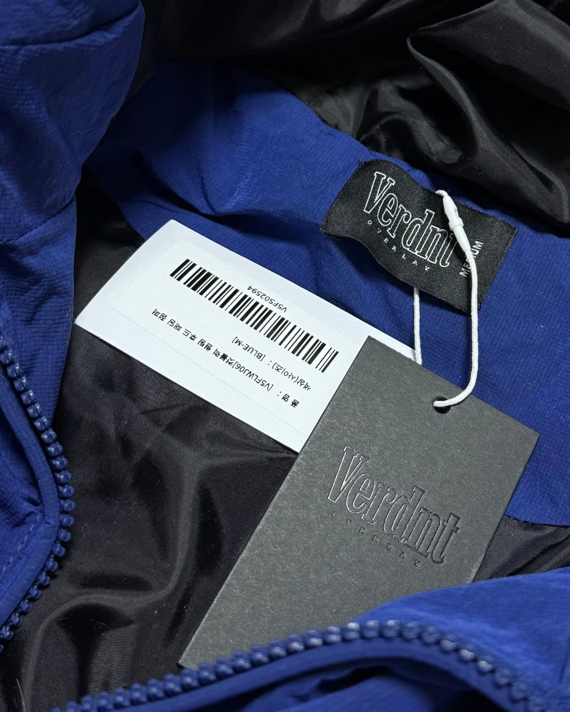 버던트 컷블럭 퀼팅 후드 패딩 점퍼 상품이미지2