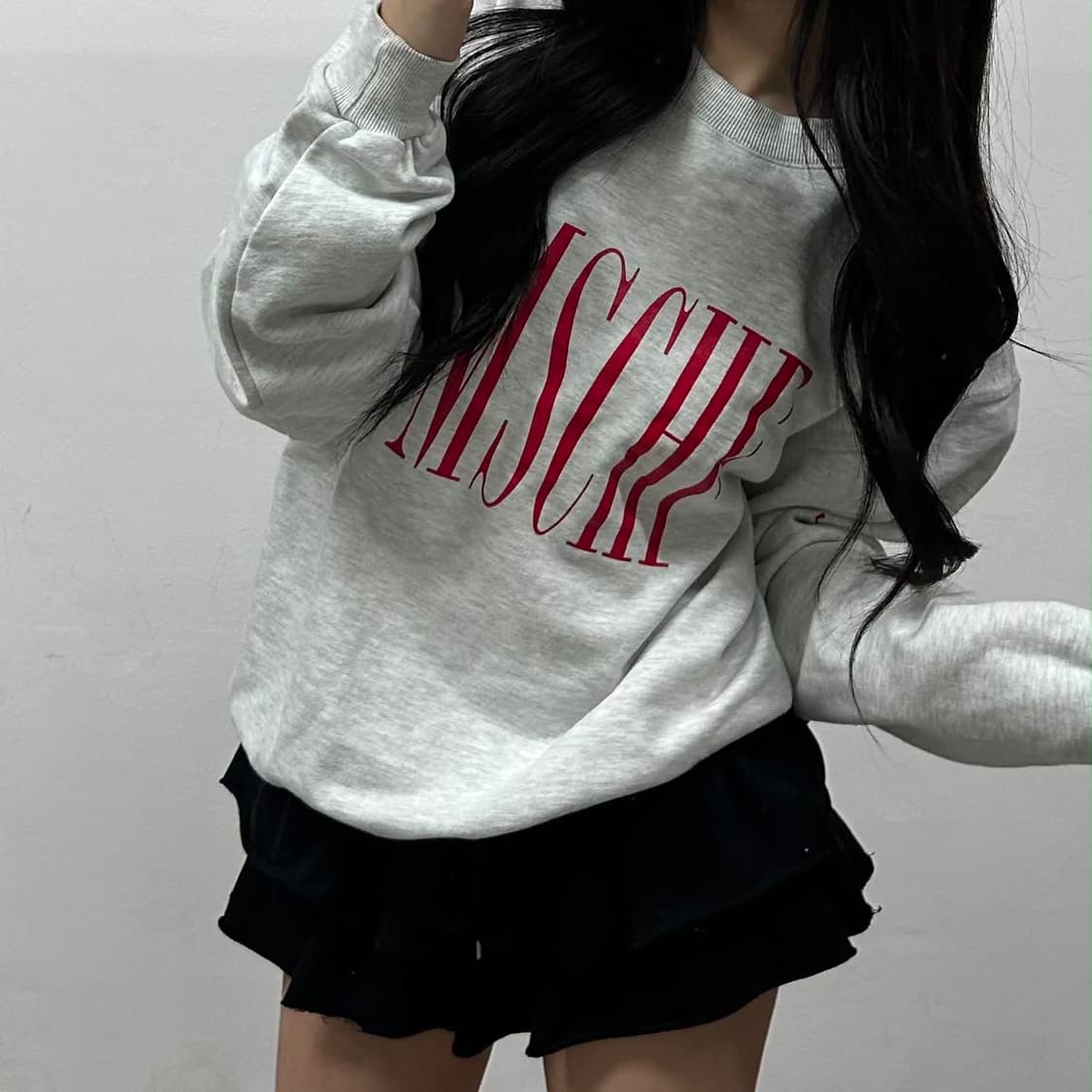 MSCHF 미스치프 그레이 스웻 셔츠 맨투맨(OS) 상품이미지3