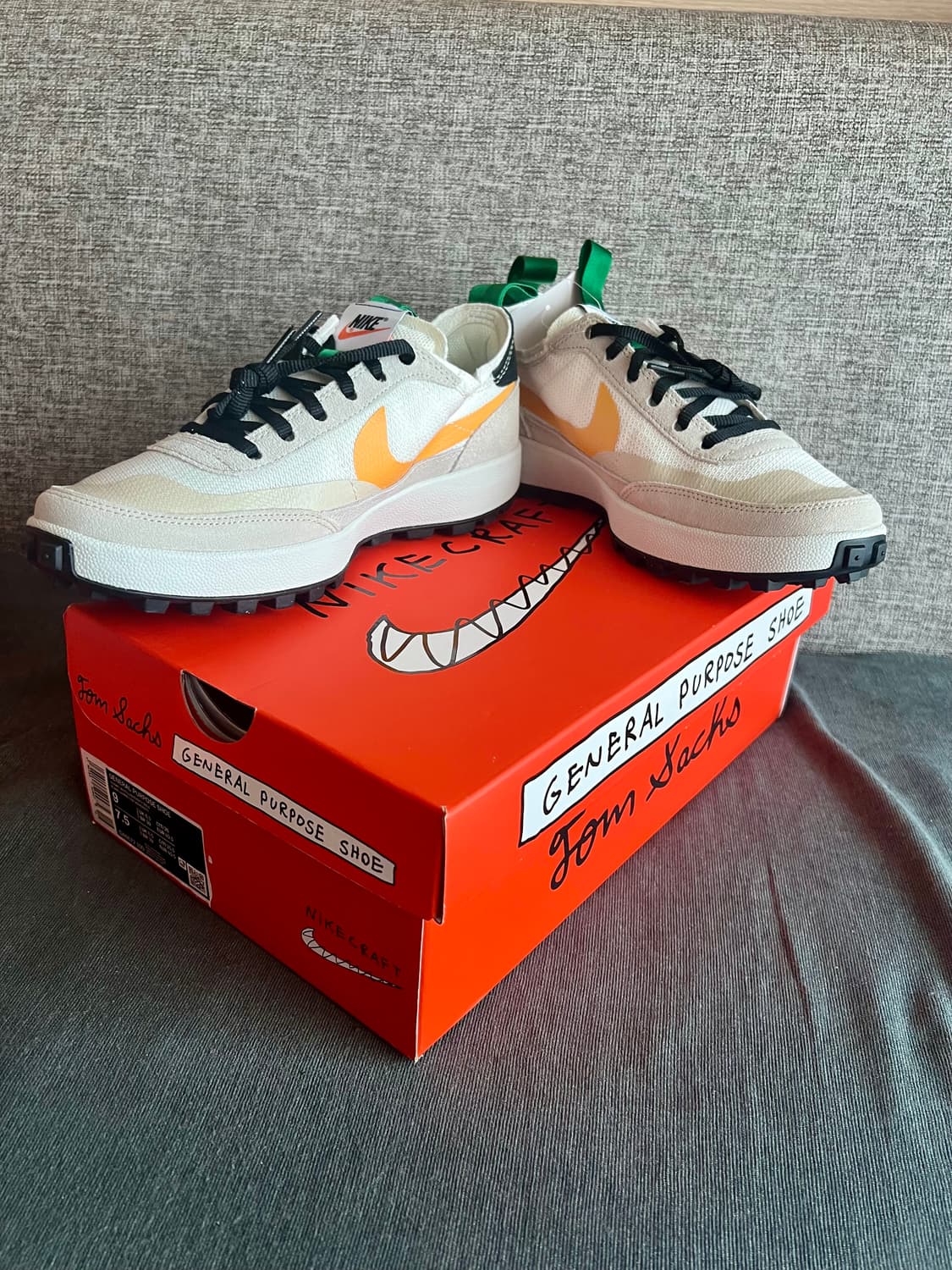 260)정품 새상품 나이키X톰삭스 제너럴 퍼포즈 슈파인 그린 상품이미지7