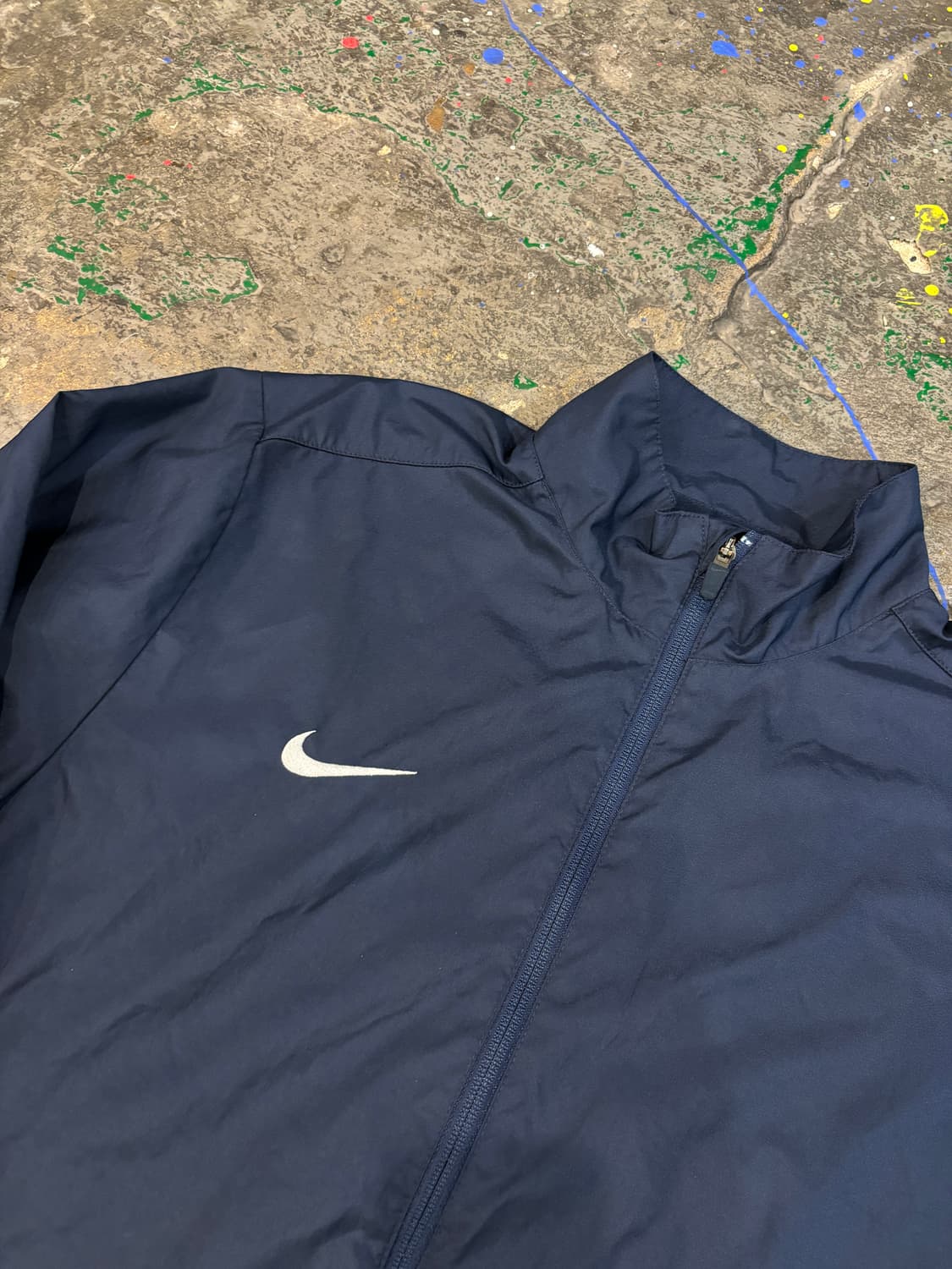 나이키 네이비 블루 바람막이 상품이미지8