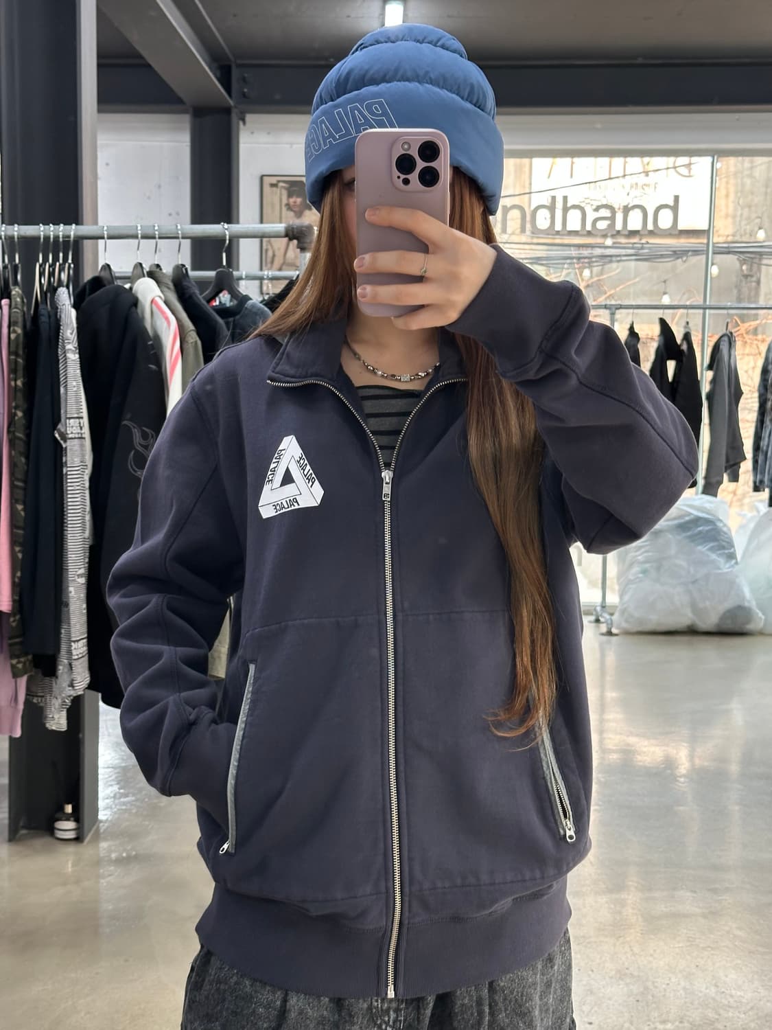 팔라스 자임 쉘 펀넬 후드집업 데드스탁 상품이미지4