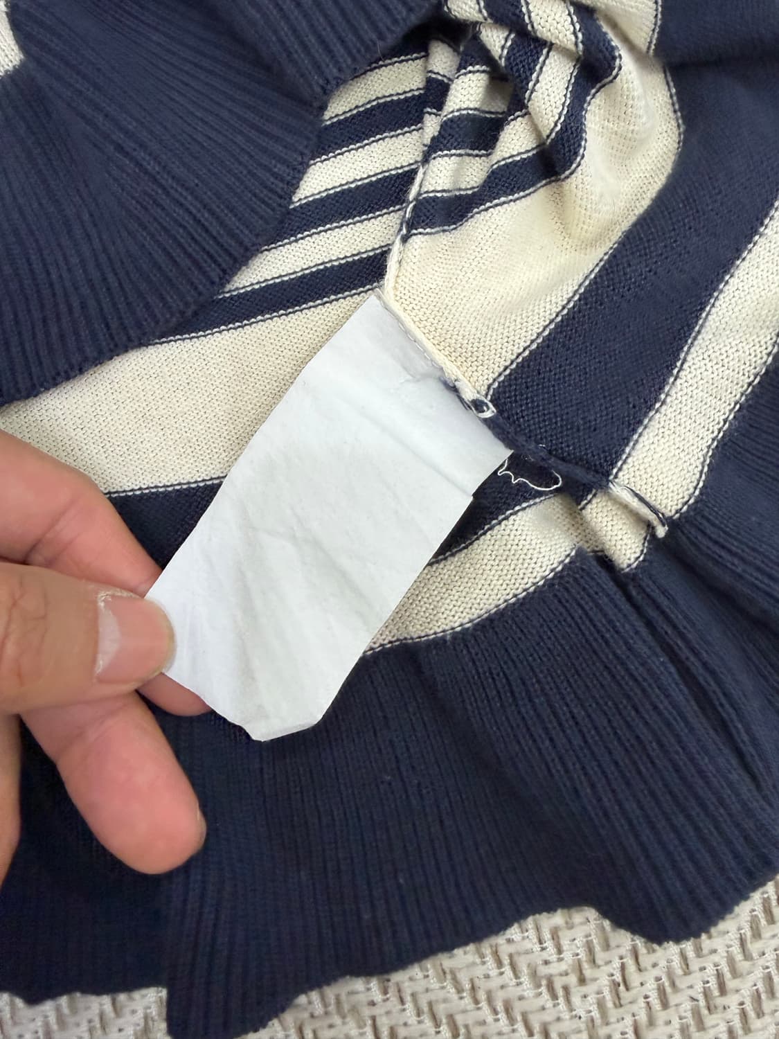 정품) 비비안웨스트우드 민소매 가디건 S  상품이미지7