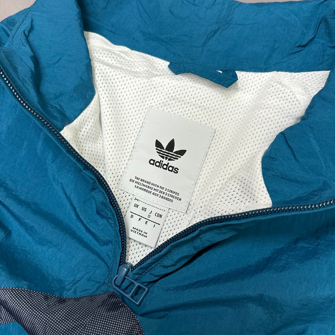 아디다스 재팬 빈티지 웜업 아노락 XL 상품이미지8