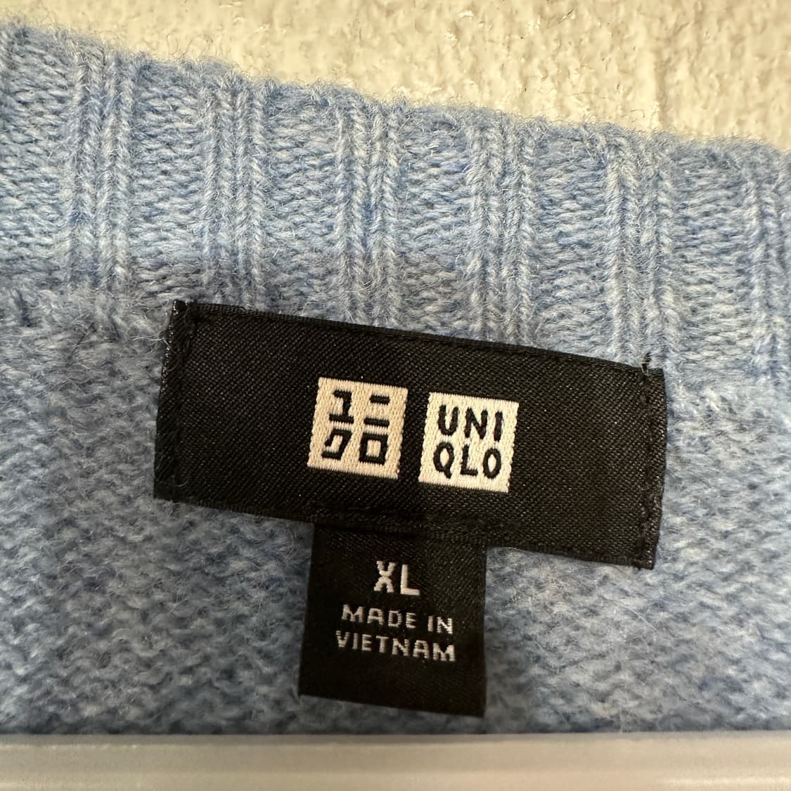 유니클로 울 니트 XL 상품이미지3