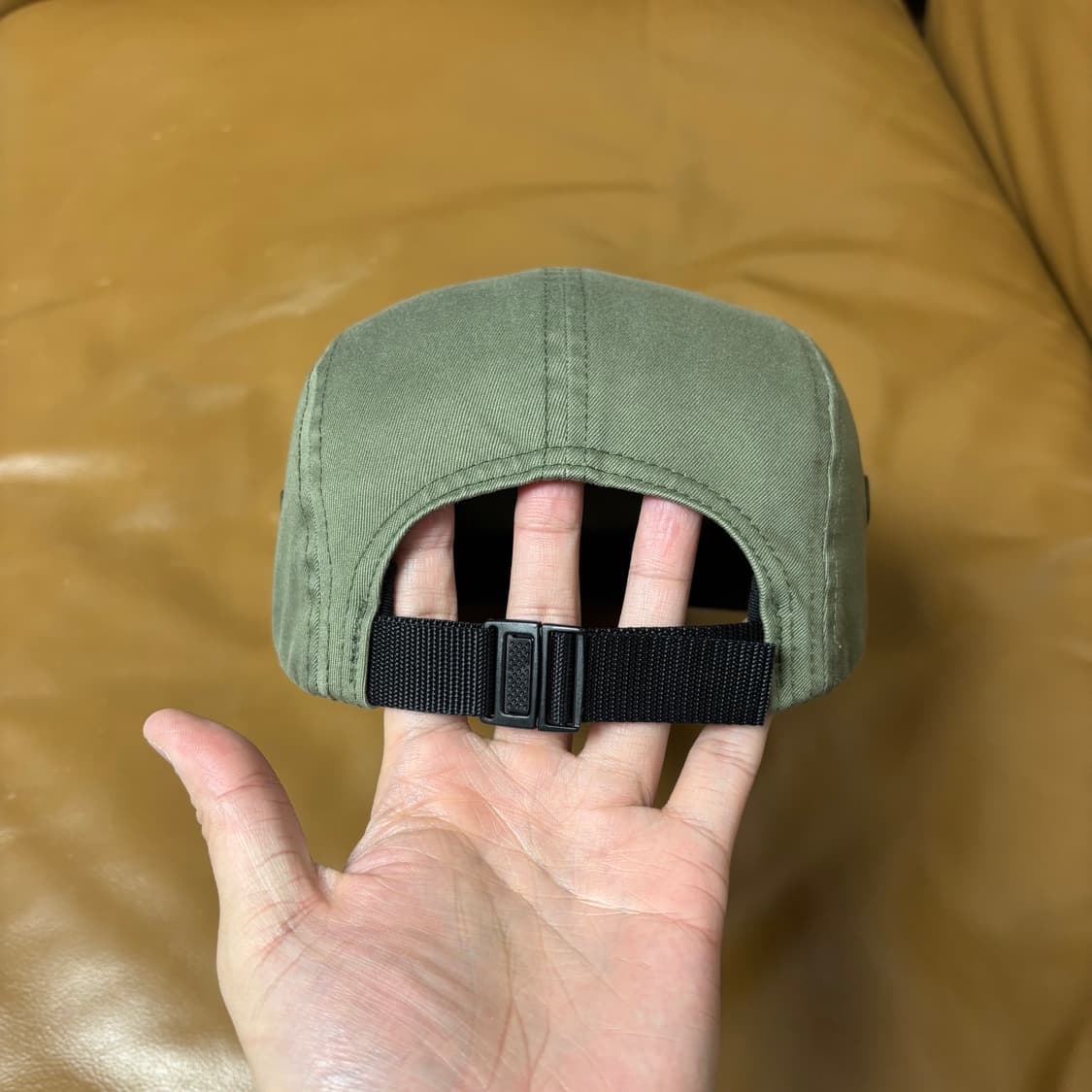 슈프림 캠프캡 모자 박스로고 밀리터리 카키 상품이미지7