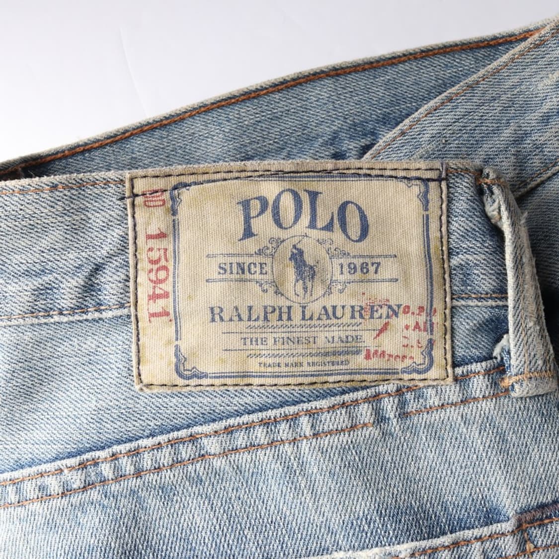 폴로 랄프로렌 연청 부트컷 데님 팬츠 상품이미지6
