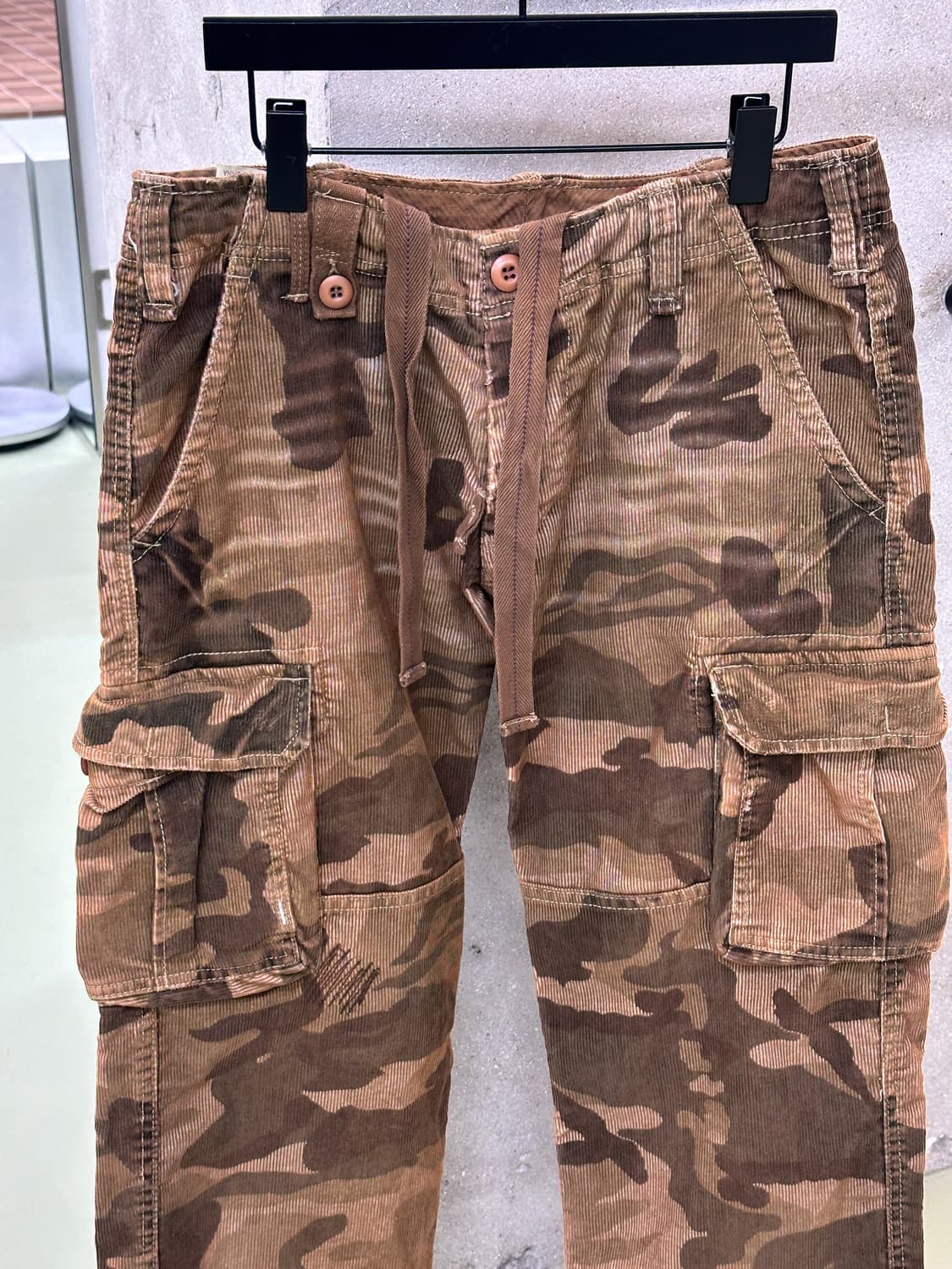 camo corduroy cargo pants 상품이미지2