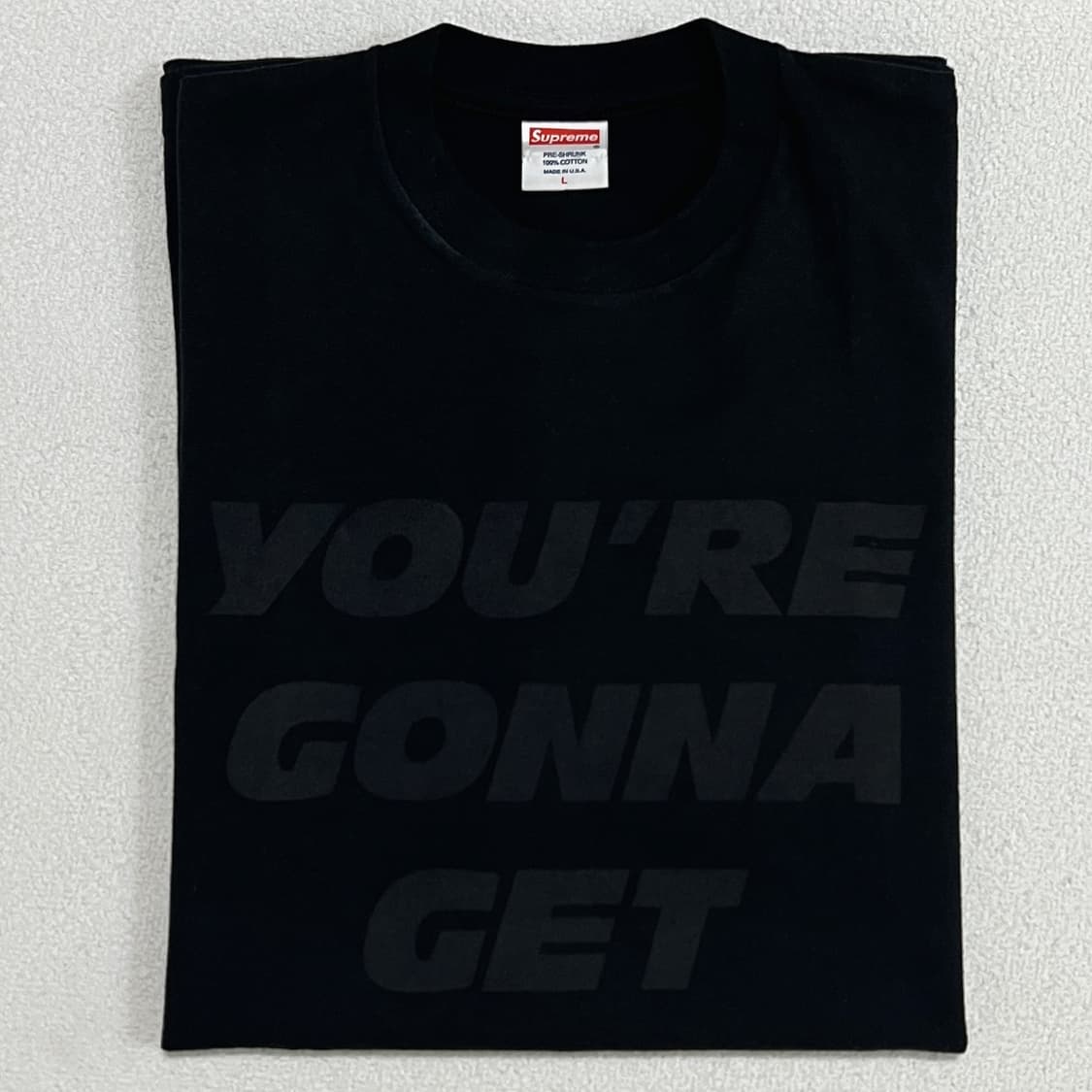 슈프림 06SS 퍼블릭에너미 YOU'REGONNA GET YOUR 티셔츠 상품이미지5