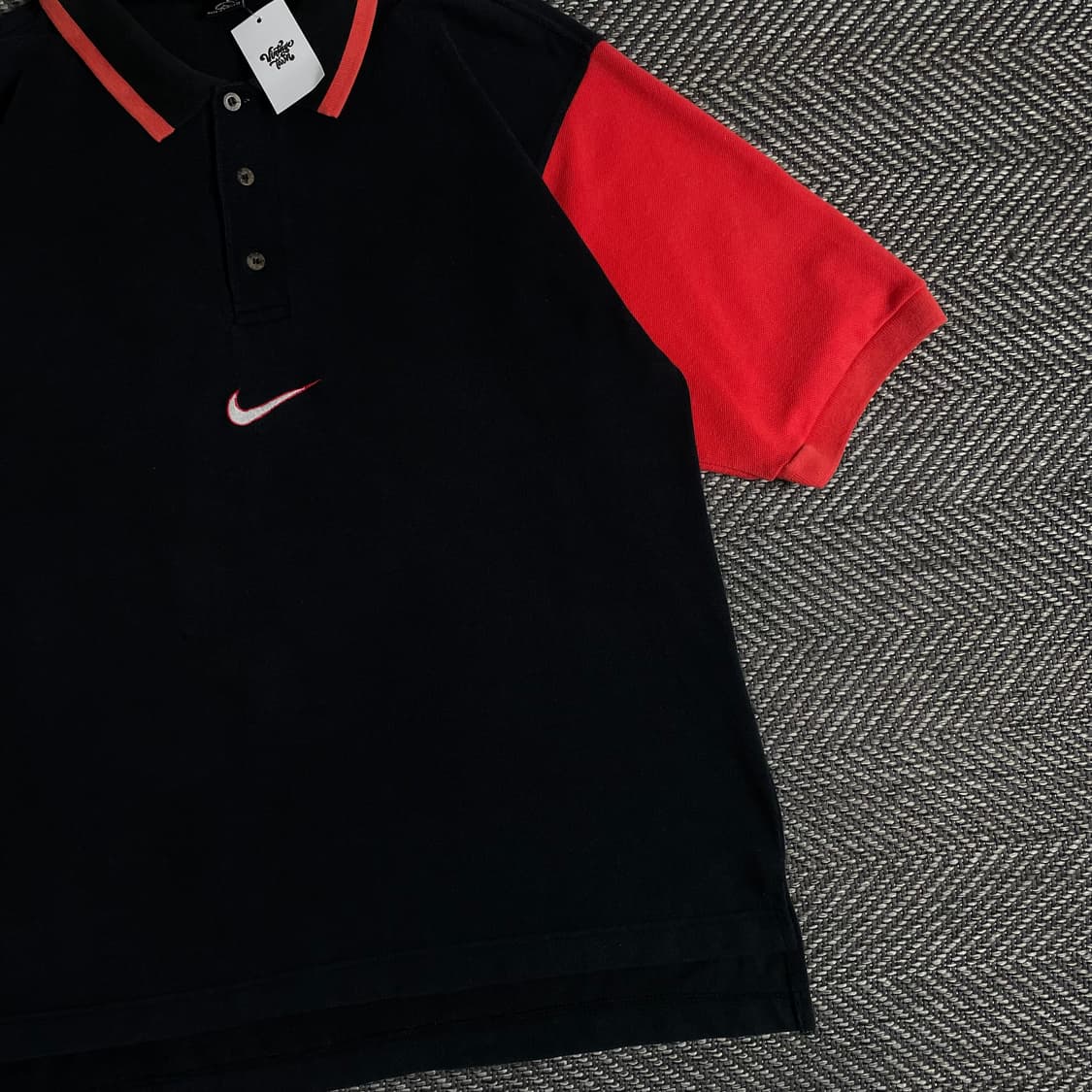 00s 나이키 센터 스우시 박시핏 카라 티셔츠o 3332 상품이미지2