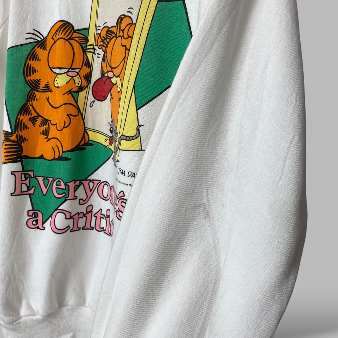 (XL)70s 빈티지 가필드 카툰 스웨트셔츠 맨투맨 상품이미지7