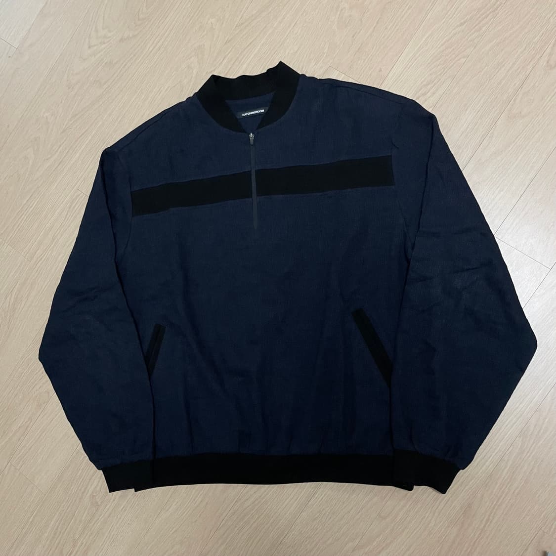 [3] 해칭룸 아카이브 풀오버 셔츠 다크네이비 상품이미지5