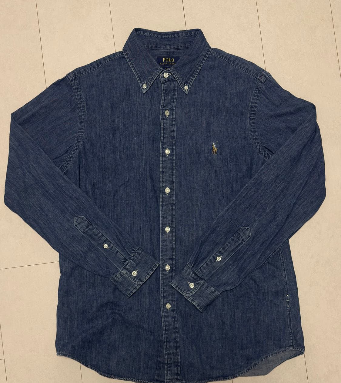 폴로랄프로렌 데님셔츠 데님남방 M 상품이미지2