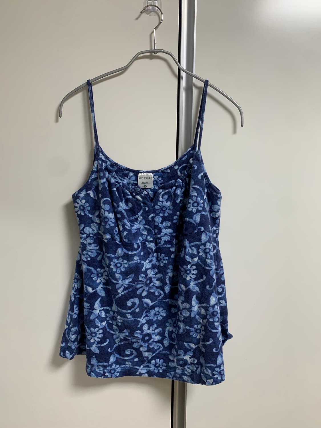 블루 플라워 나시 상품이미지1