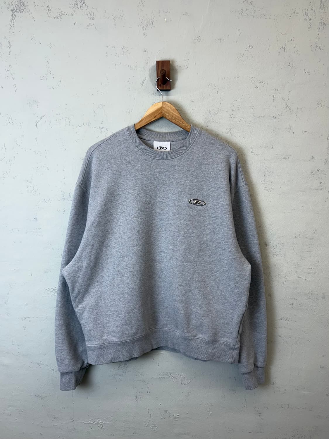 본투윈 맨투맨 그레이 상품이미지1