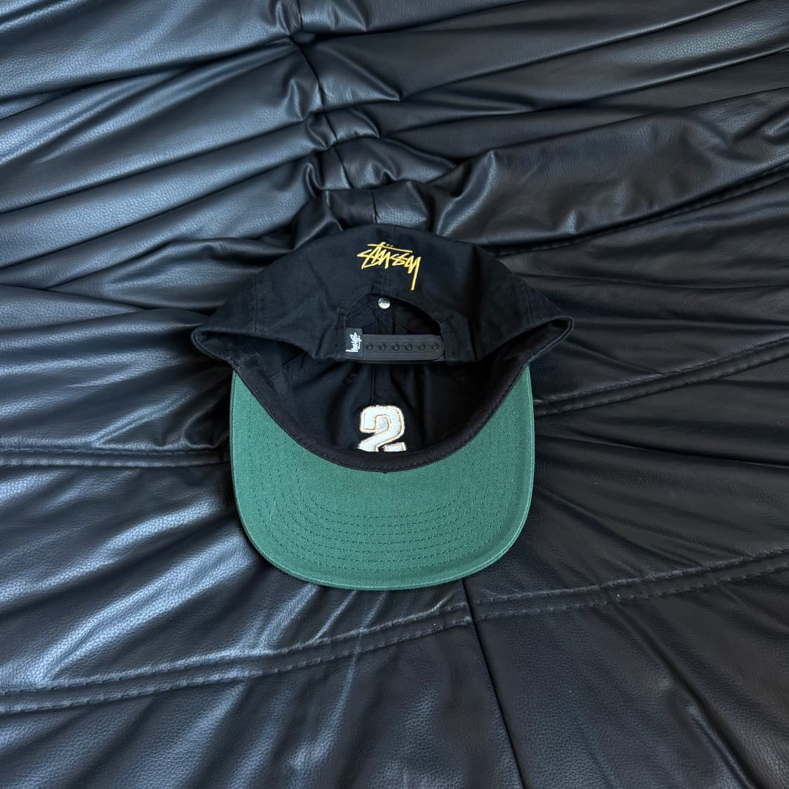 스투시 s로고 투톤 모자 상품이미지2