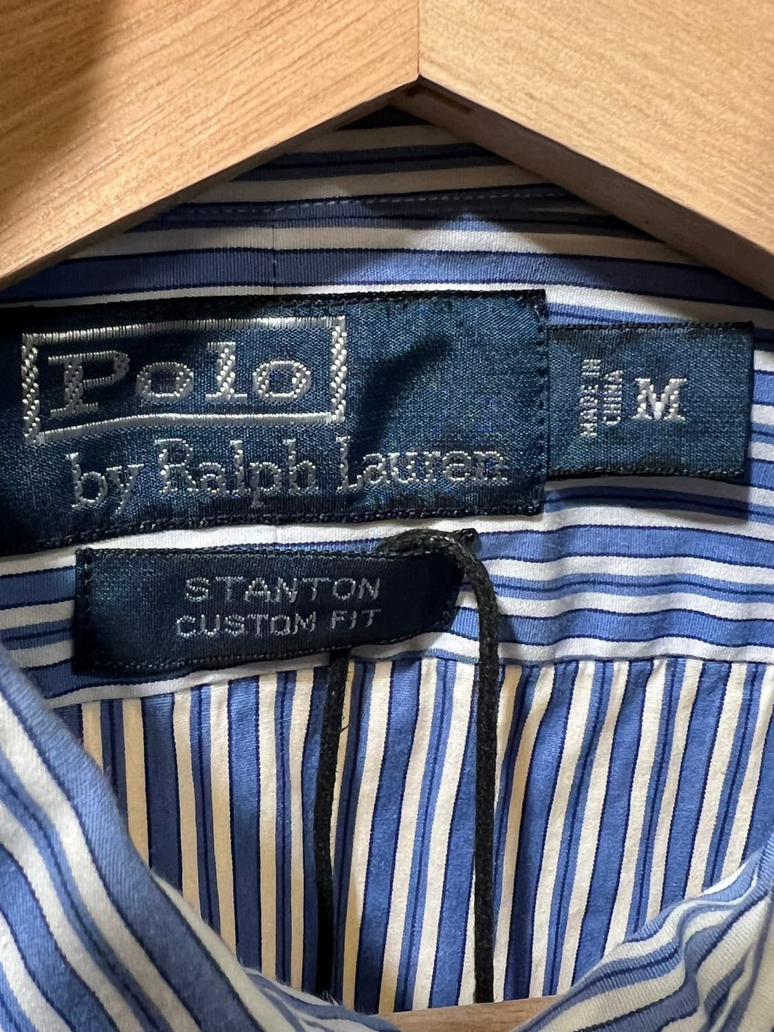 M [100] 폴로 랄프로렌 커스텀핏 스트라이프 셔츠 상품이미지6