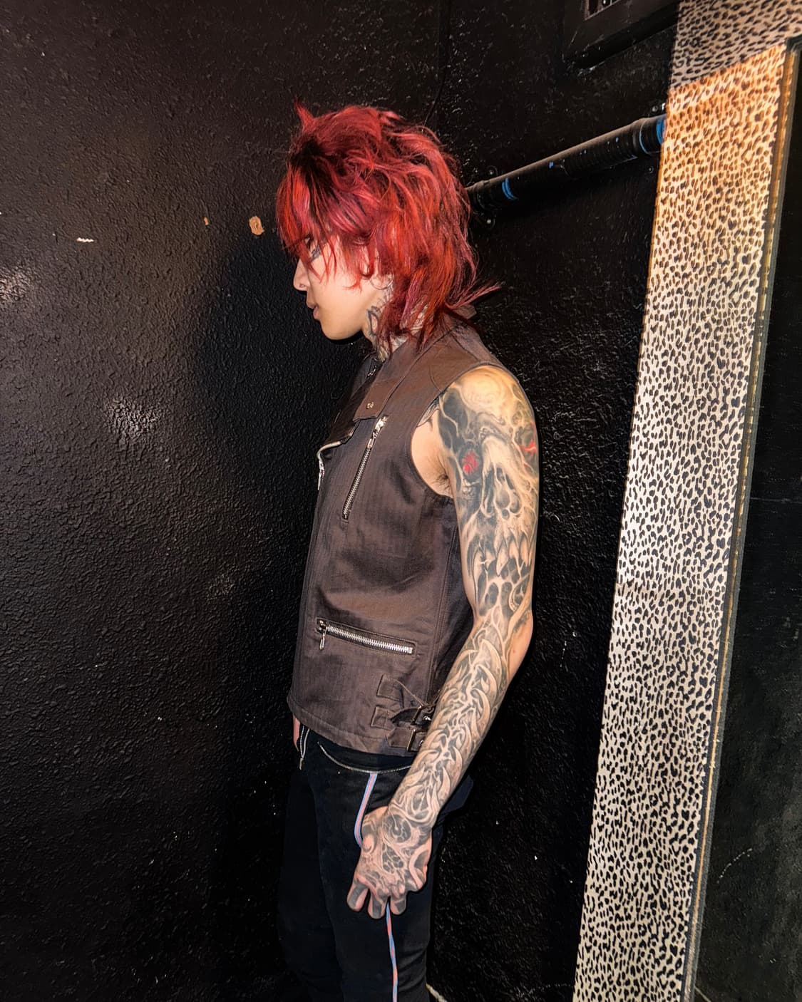 Vintage – Brown Rider Zip Vest 상품이미지4