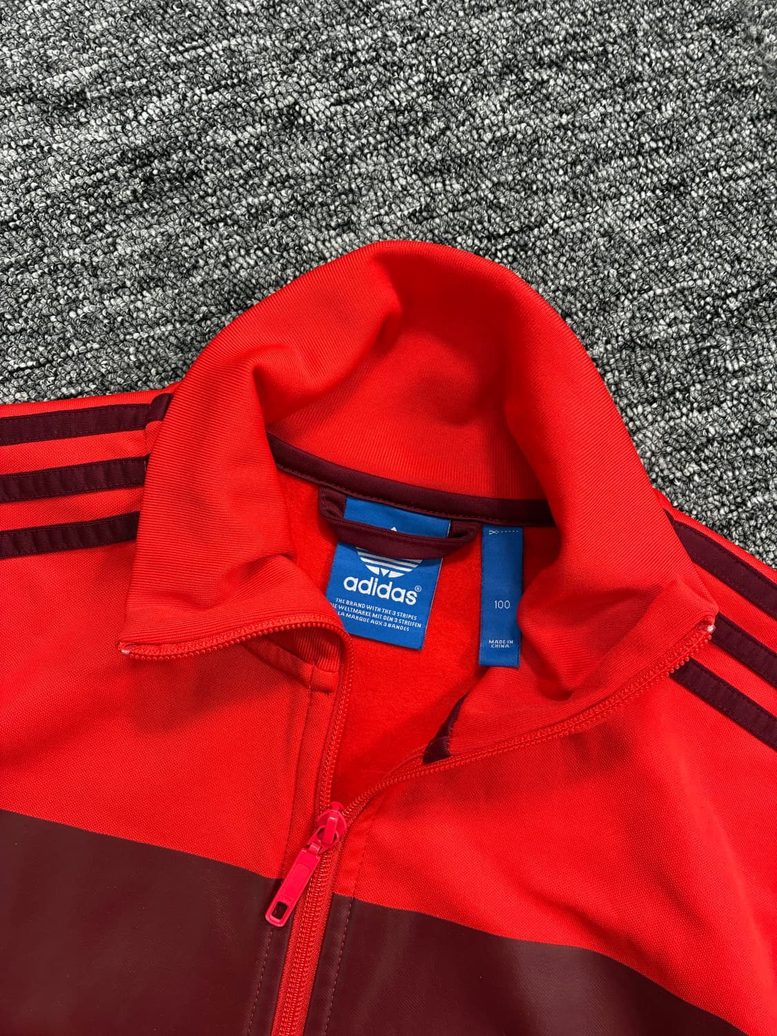 아디다스 오렌지 파이어버드 트랙탑 져지 L 상품이미지5