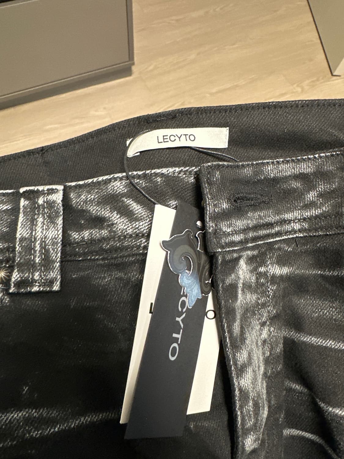레씨토 Shadow Washed Curved Denim Pants 상품이미지2
