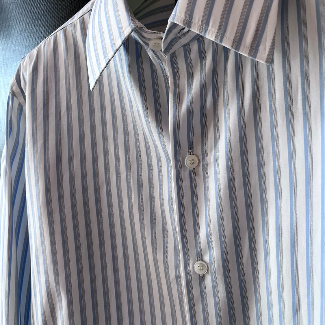 M) 올드 랑방 Made in Italy 스트라이프 셔츠 상품이미지7
