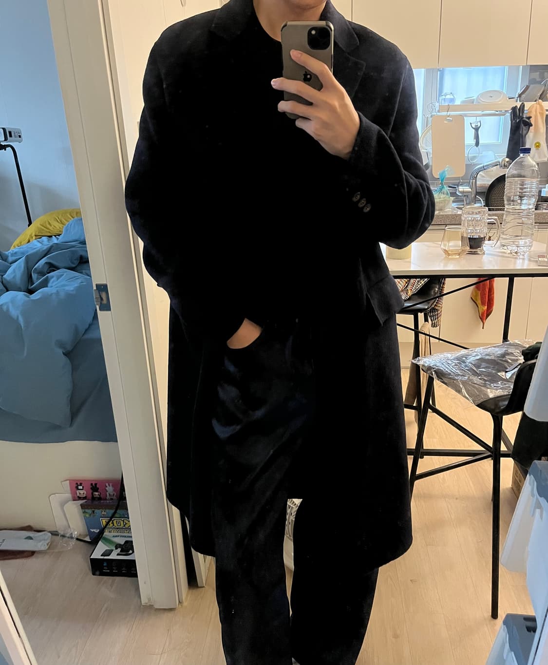 앤더슨벨 빈센트 핸드메이드 울코트 L 상품이미지9