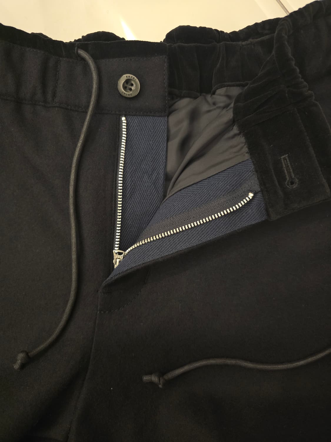 사카이 울 스트링 팬츠 상품이미지4