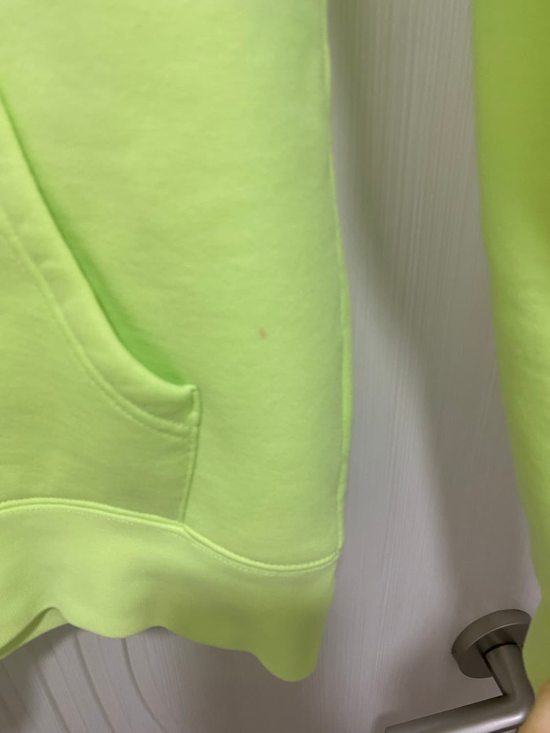 에이프(Aape) 연두 후드집업 M 상품이미지4