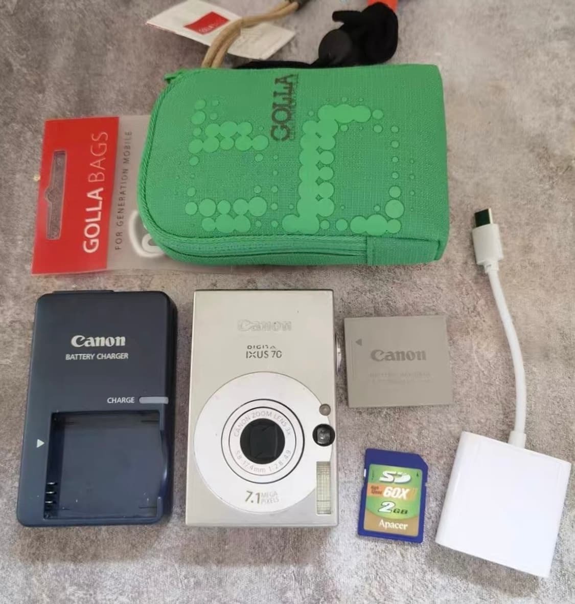 캐논 익서스 70 CANON IXUS 70 빈티지 디지털카메라 디카 상품이미지6