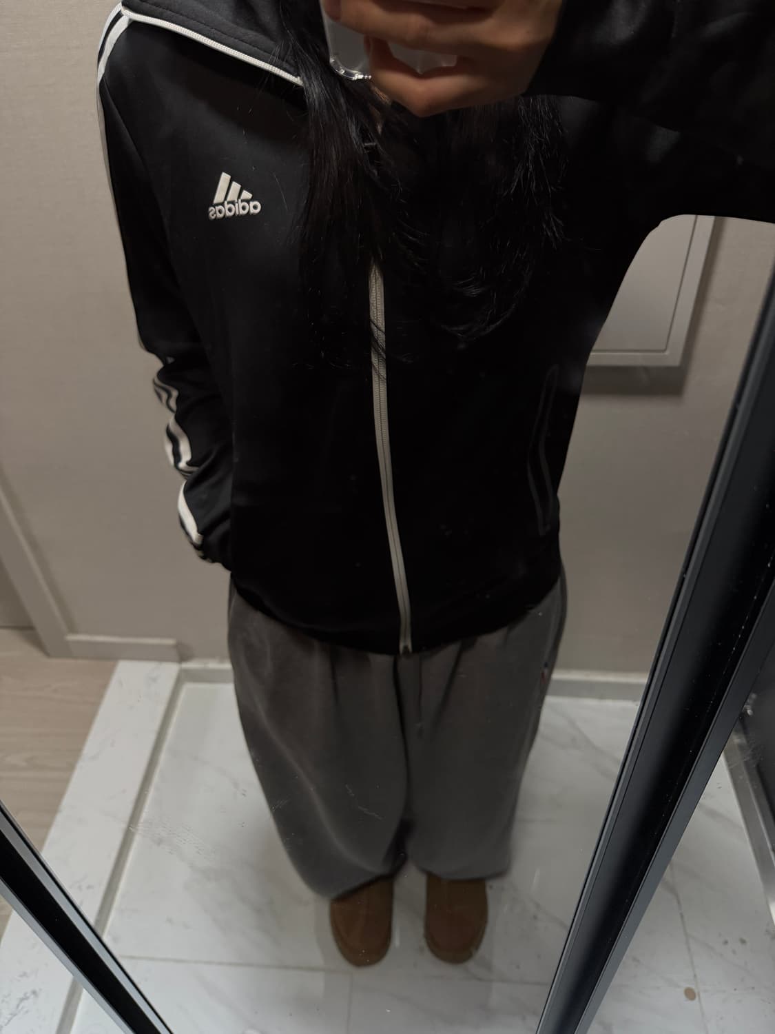 아디다스 블랙 트랙 집업 100 상품이미지1