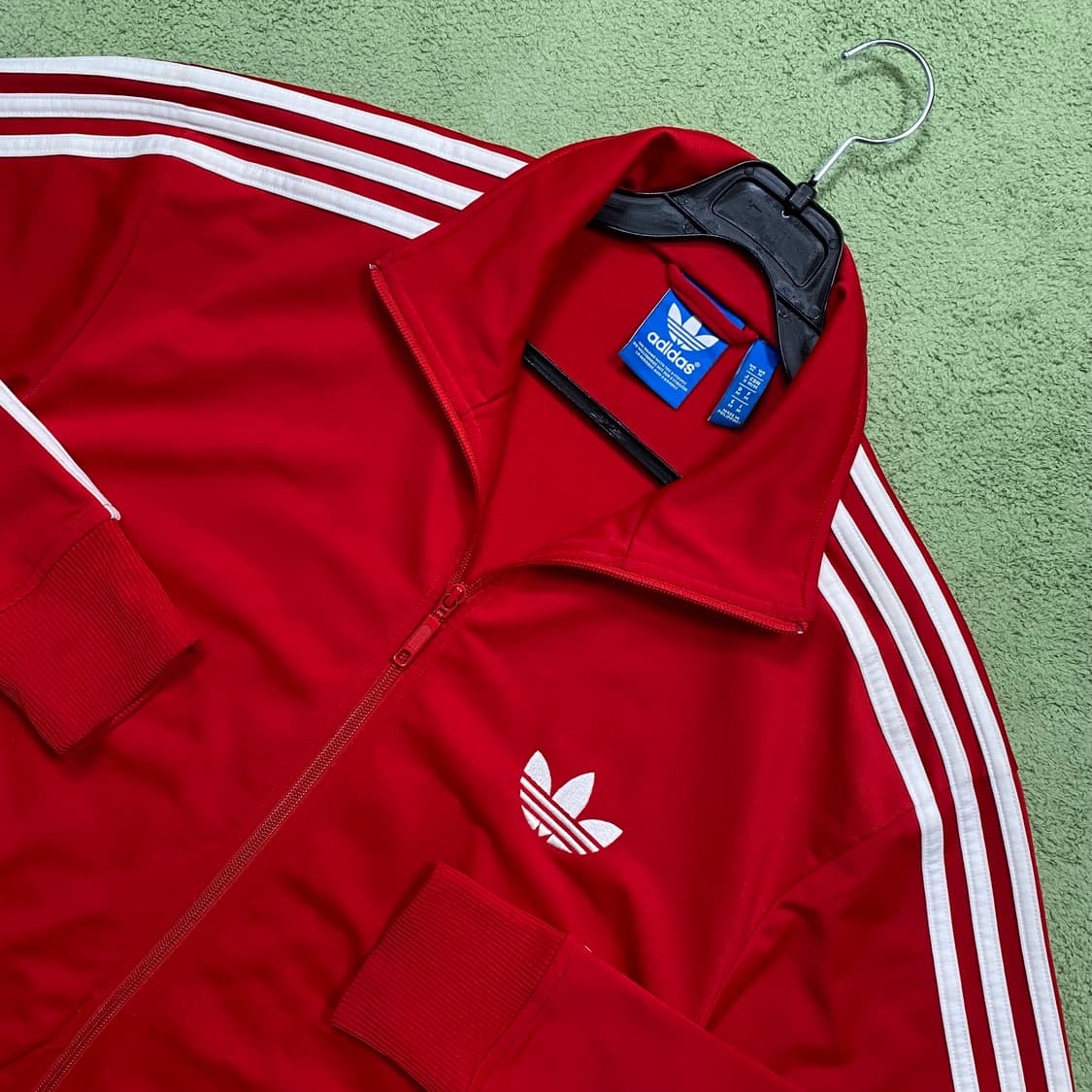 아디다스 빨강 파이어버드 져지 트랙탑 상품이미지3