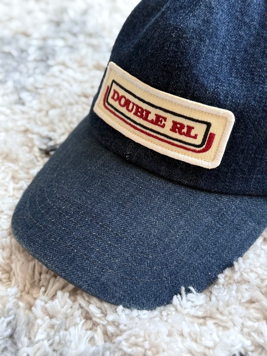 더블알엘 볼캡 데님 트러커 캡 RRL 상품이미지2