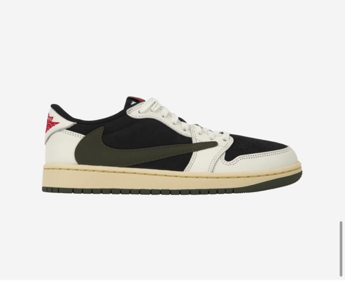 조던 1 로우 스캇 미디움 올리브 275 상품이미지1