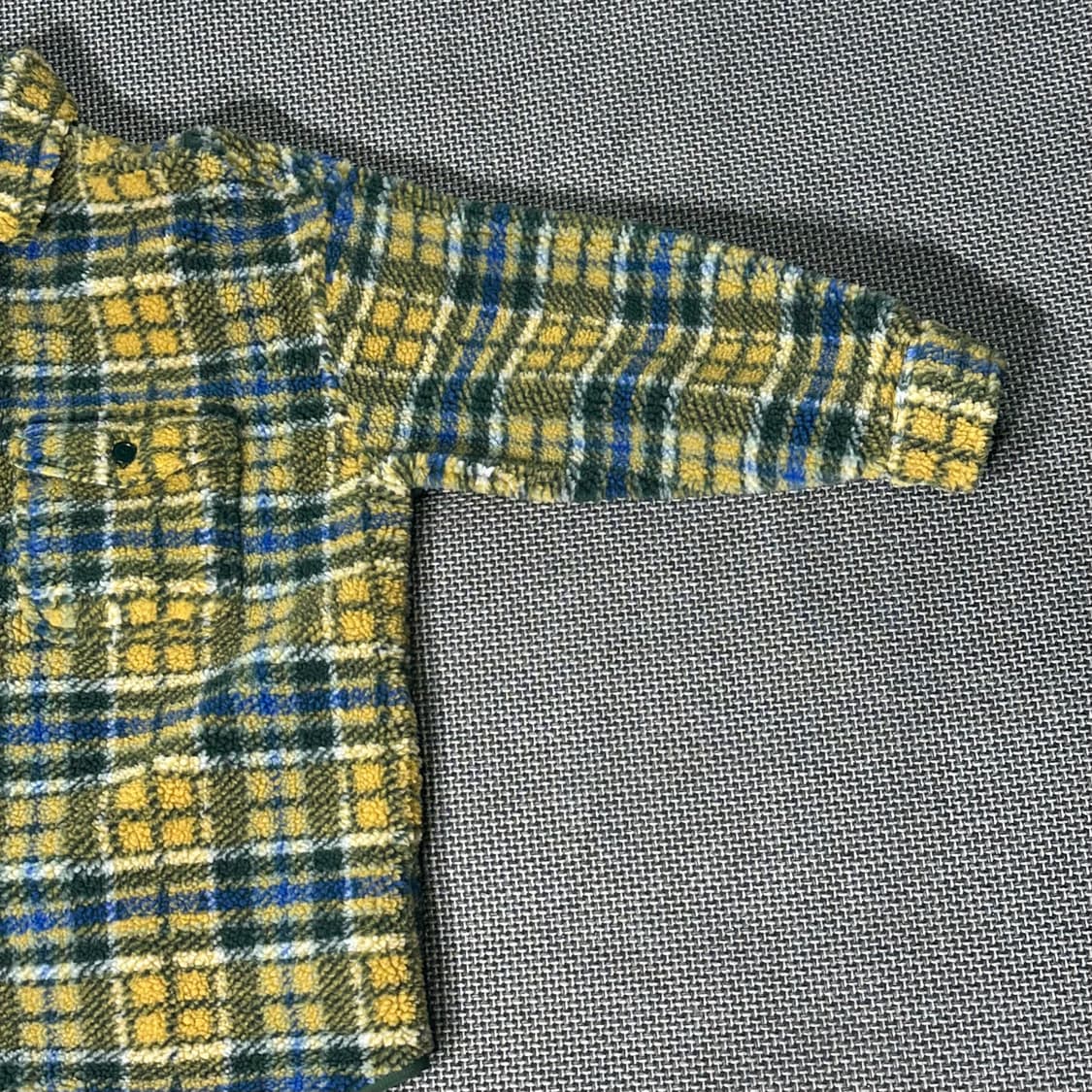 빔즈보이 체크 플리스 자켓 (M) 상품이미지4