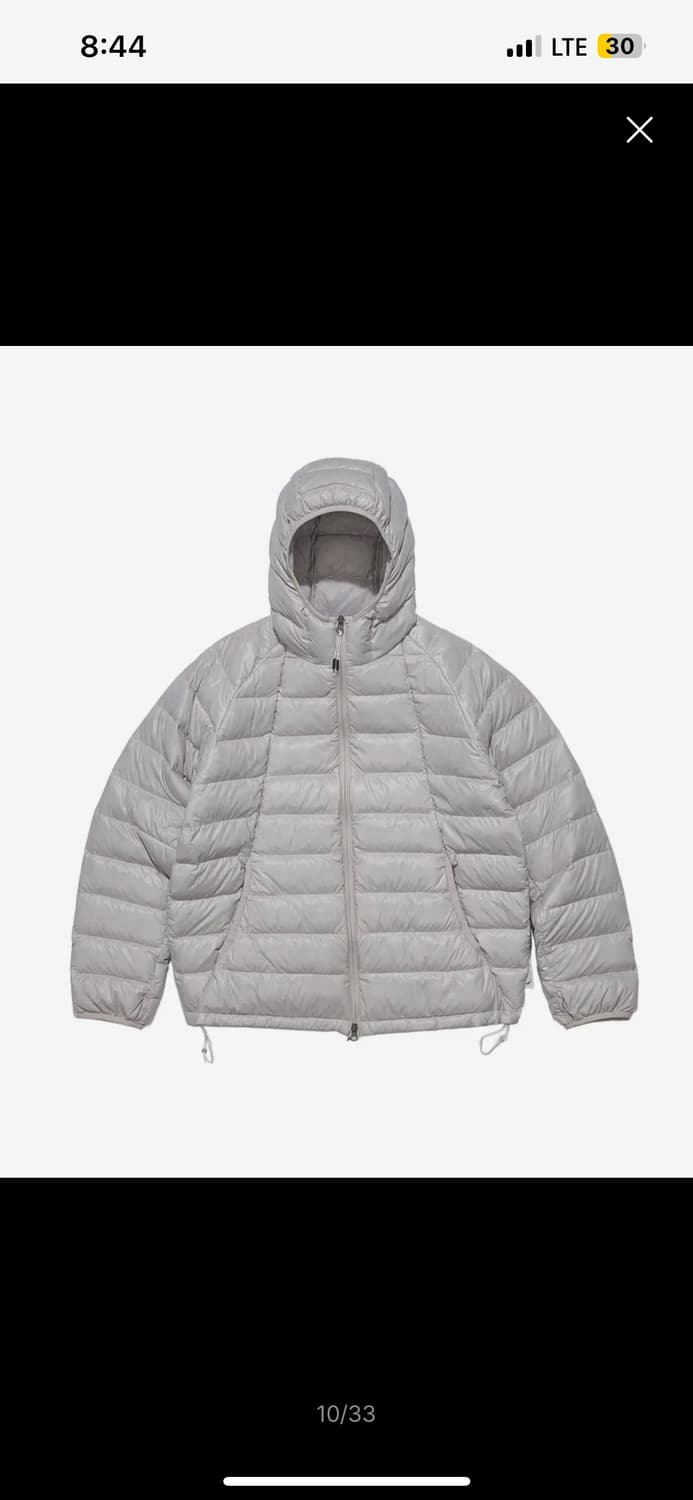 노티카 세일링 후디드 다운 자켓 경량패딩 상품이미지1