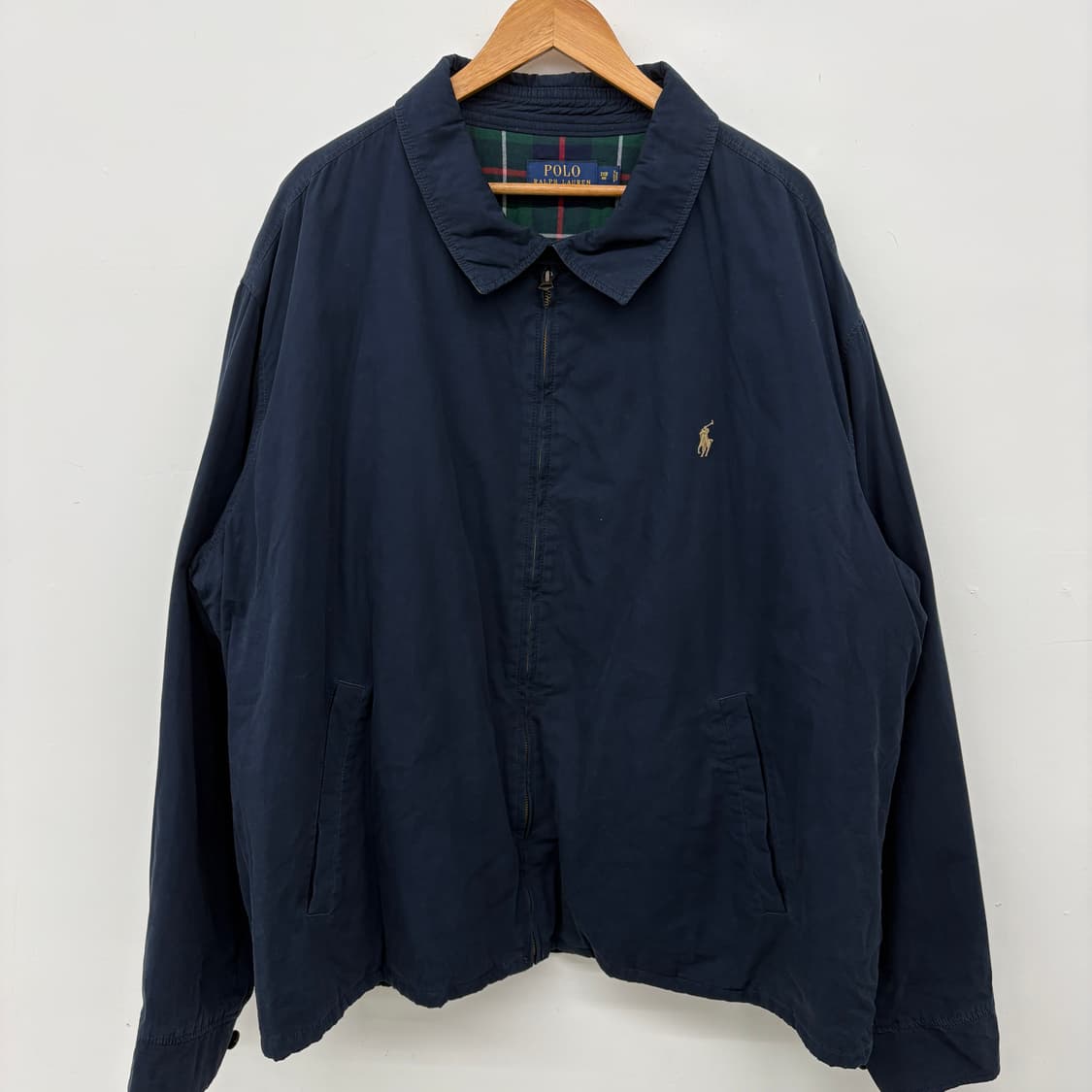 폴로 랄프로렌 바라쿠타 네이비 블루종 자켓 남성 3XL 상품이미지2