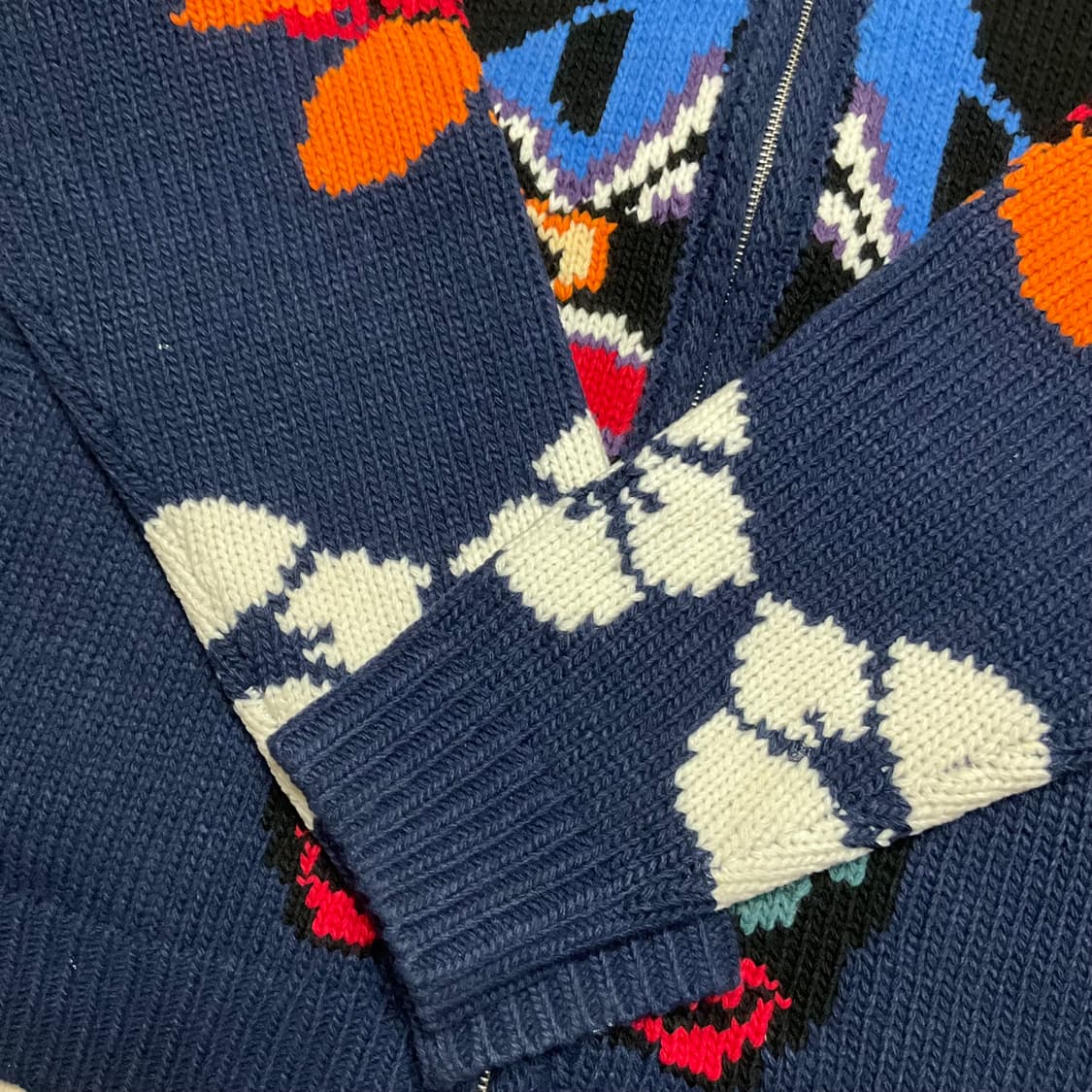 팔라스 데몬 코위찬 니트 블루 L 상품이미지10