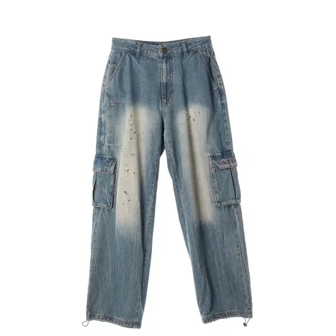 [S] 스컬프터 데님 와이드 카고 팬츠 상품이미지2