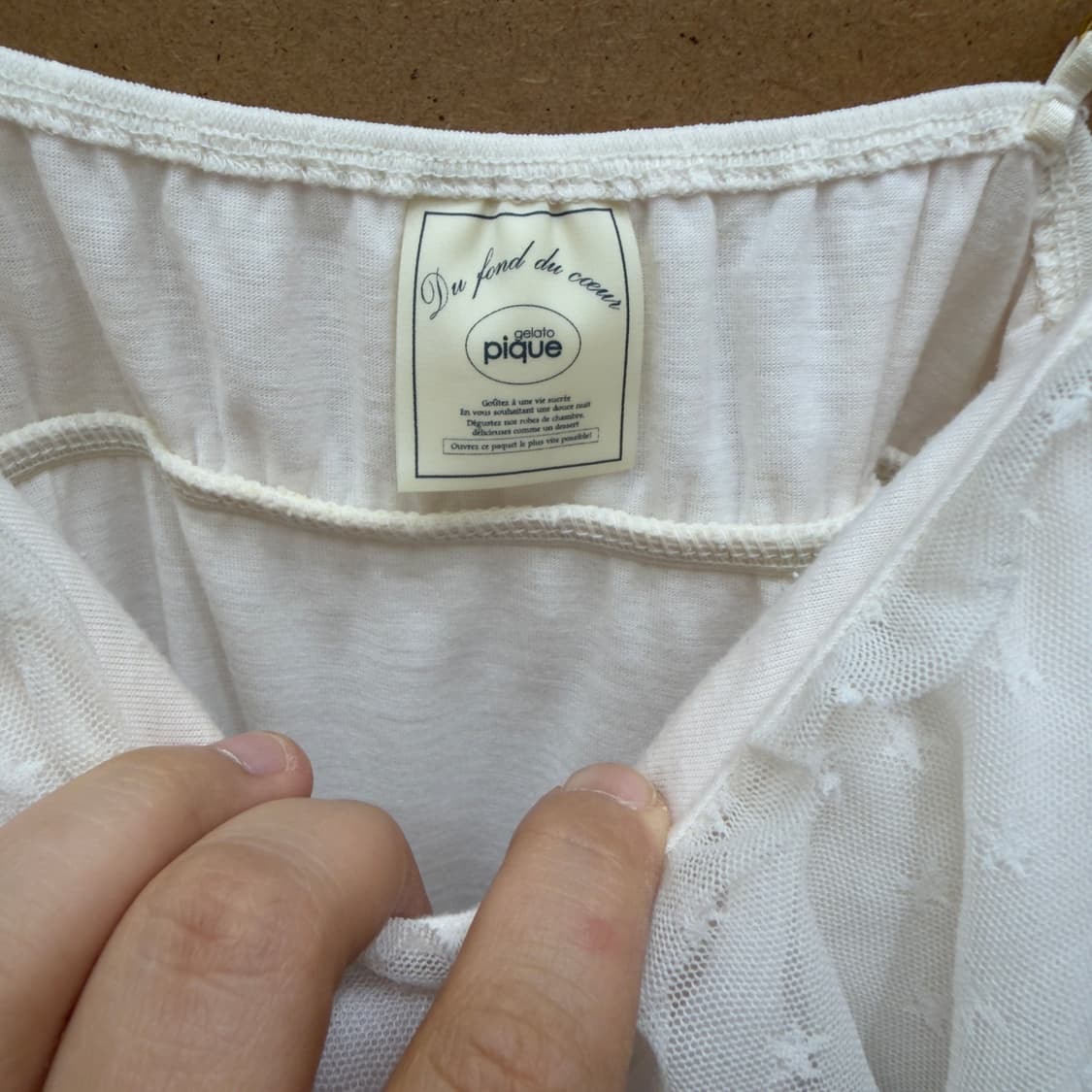 젤라또피케 스타 레이스 나시 상품이미지2